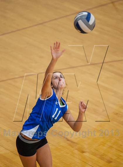 Thumbnail 2 in Bristol Eastern vs Bishop Feehan (2013 Volleyhall Classic) photogallery.