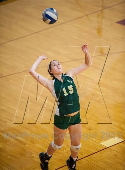 Thumbnail 3 in Bristol Eastern vs Bishop Feehan (2013 Volleyhall Classic) photogallery.
