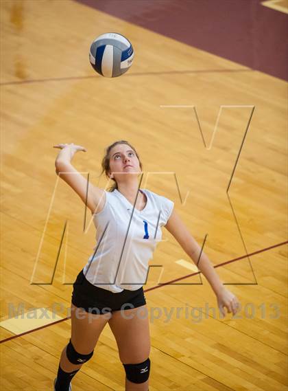 Thumbnail 2 in Bristol Eastern vs Bishop Feehan (2013 Volleyhall Classic) photogallery.