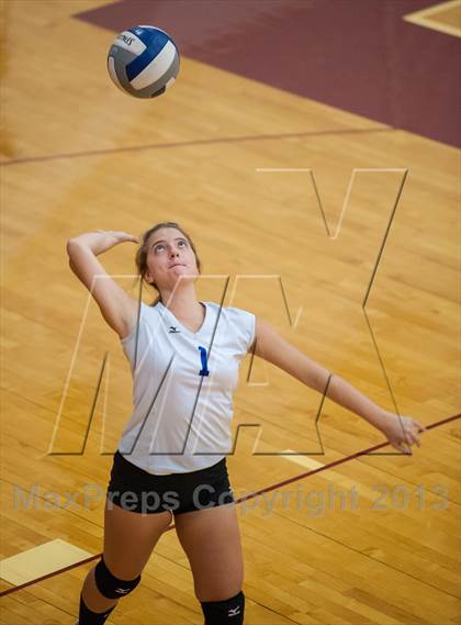 Thumbnail 2 in Bristol Eastern vs Bishop Feehan (2013 Volleyhall Classic) photogallery.