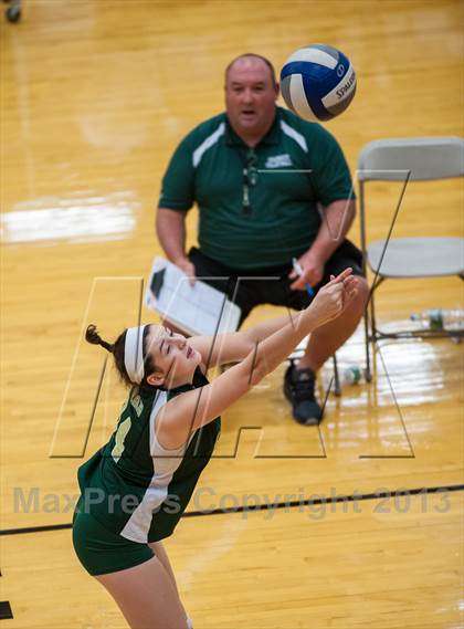 Thumbnail 3 in Bristol Eastern vs Bishop Feehan (2013 Volleyhall Classic) photogallery.