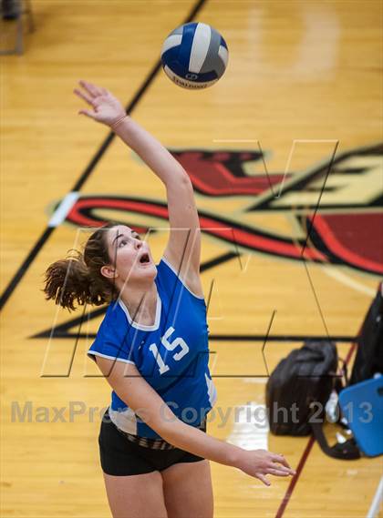 Thumbnail 3 in Bristol Eastern vs Bishop Feehan (2013 Volleyhall Classic) photogallery.
