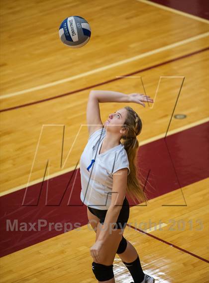 Thumbnail 3 in Bristol Eastern vs Bishop Feehan (2013 Volleyhall Classic) photogallery.
