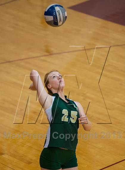 Thumbnail 3 in Bristol Eastern vs Bishop Feehan (2013 Volleyhall Classic) photogallery.