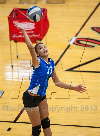 Thumbnail 3 in Bristol Eastern vs Bishop Feehan (2013 Volleyhall Classic) photogallery.