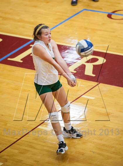 Thumbnail 3 in Bristol Eastern vs Bishop Feehan (2013 Volleyhall Classic) photogallery.