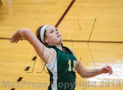 Thumbnail 2 in Bristol Eastern vs Bishop Feehan (2013 Volleyhall Classic) photogallery.