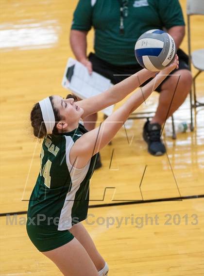 Thumbnail 2 in Bristol Eastern vs Bishop Feehan (2013 Volleyhall Classic) photogallery.