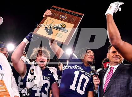 Thumbnail 3 in St. John Bosco vs. Mater Dei (CIF SS DIV 1 Championship Final) photogallery.