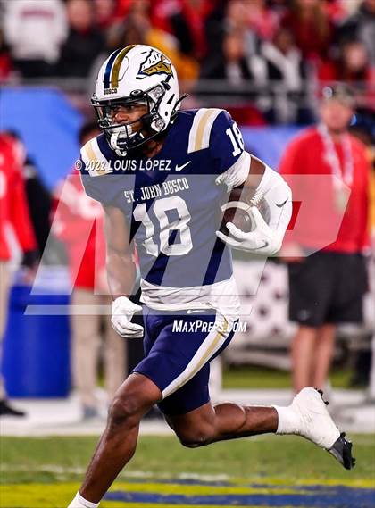 Thumbnail 1 in St. John Bosco vs. Mater Dei (CIF SS DIV 1 Championship Final) photogallery.