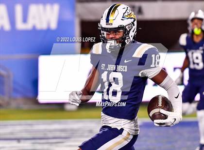 Thumbnail 2 in St. John Bosco vs. Mater Dei (CIF SS DIV 1 Championship Final) photogallery.