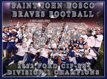 Thumbnail 1 in St. John Bosco vs. Mater Dei (CIF SS DIV 1 Championship Final) photogallery.