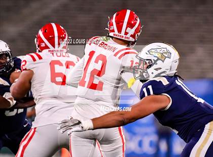 Thumbnail 1 in St. John Bosco vs. Mater Dei (CIF SS DIV 1 Championship Final) photogallery.