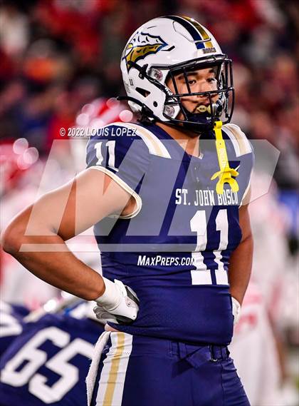 Thumbnail 2 in St. John Bosco vs. Mater Dei (CIF SS DIV 1 Championship Final) photogallery.