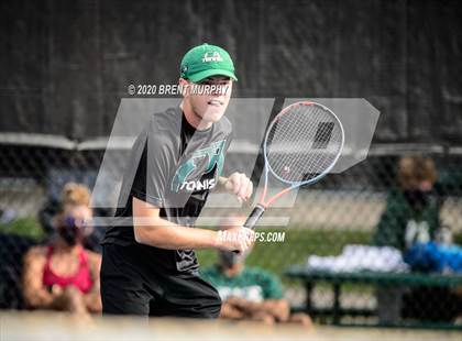 Thumbnail 1 in CHSAA Tennis 5A State Championships - Day 2 photogallery.