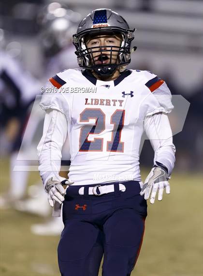 Thumbnail 1 in Bakersfield vs. Liberty (CIF Central Section Semifinal Playoff) photogallery.