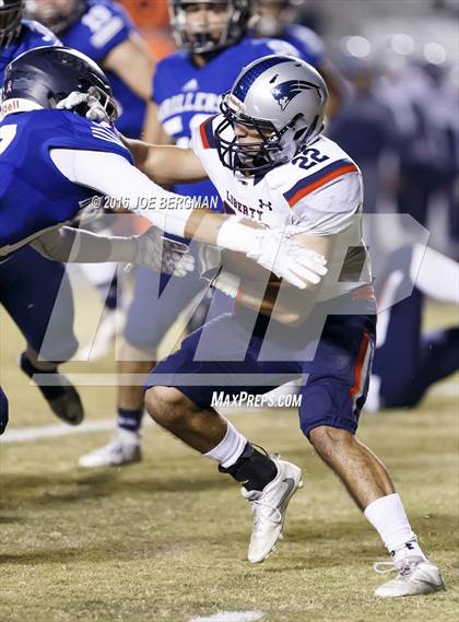 Thumbnail 2 in Bakersfield vs. Liberty (CIF Central Section Semifinal Playoff) photogallery.