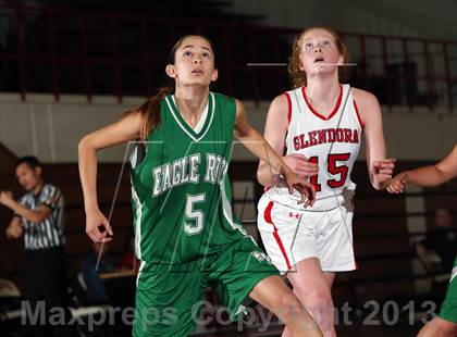 Thumbnail 3 in Glendora vs. Eagle Rock (GHS Holiday Tournament) photogallery.
