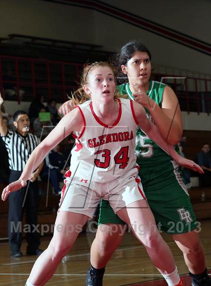 Thumbnail 2 in Glendora vs. Eagle Rock (GHS Holiday Tournament) photogallery.