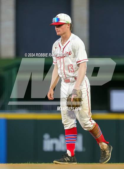 Thumbnail 3 in Grapevine vs. Rouse (UIL 5A Baseball Semifinal) photogallery.