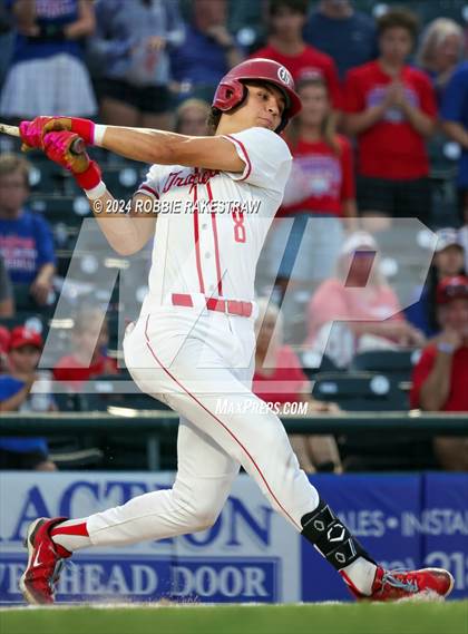 Thumbnail 2 in Grapevine vs. Rouse (UIL 5A Baseball Semifinal) photogallery.