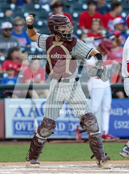 Thumbnail 3 in Grapevine vs. Rouse (UIL 5A Baseball Semifinal) photogallery.