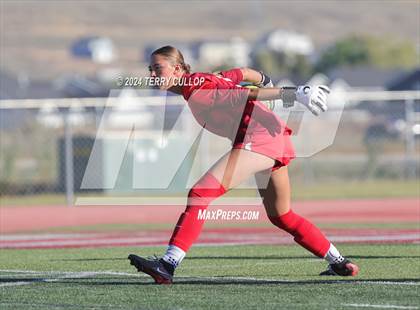Thumbnail 1 in Spanish Fork @ Cedar Valley (UHSAA 5A Round 1) photogallery.