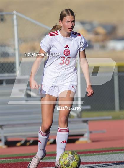 Thumbnail 2 in Spanish Fork @ Cedar Valley (UHSAA 5A Round 1) photogallery.
