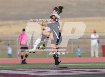 Thumbnail 3 in Spanish Fork @ Cedar Valley (UHSAA 5A Round 1) photogallery.