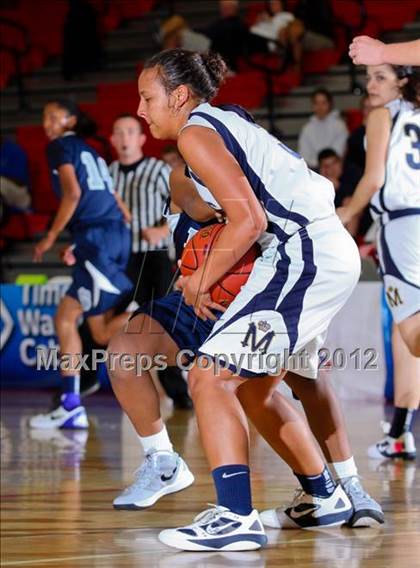 Thumbnail 3 in Mission Prep vs. Rolling Hills Prep (CIF D5 SoCal Regional Final) photogallery.