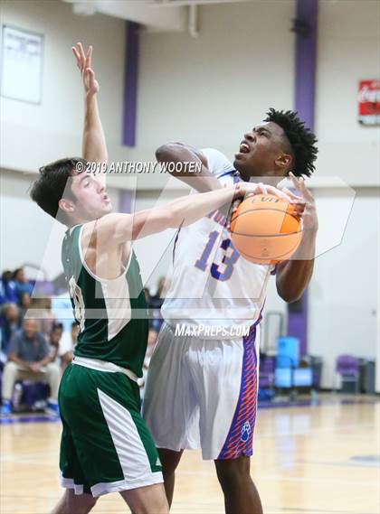 Thumbnail 1 in Whiteville vs Pinecrest (Adidas Christmas Tournament) photogallery.