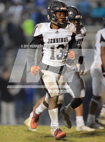 Thumbnail 1 in Jennings vs. West Feliciana (LHSAA 3A Semifinal) photogallery.