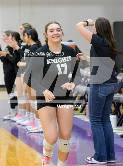 Thumbnail 2 in Trivium Prep vs Scottsdale Christian Academy  (AIA 2A Division Semifinal) photogallery.