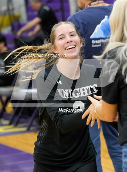 Thumbnail 2 in Trivium Prep vs Scottsdale Christian Academy  (AIA 2A Division Semifinal) photogallery.