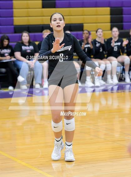 Thumbnail 2 in Trivium Prep vs Scottsdale Christian Academy  (AIA 2A Division Semifinal) photogallery.