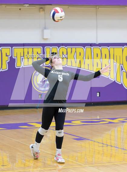 Thumbnail 2 in Trivium Prep vs Scottsdale Christian Academy  (AIA 2A Division Semifinal) photogallery.