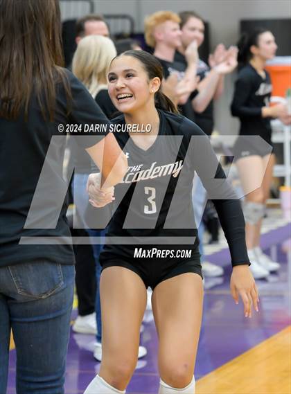Thumbnail 2 in Trivium Prep vs Scottsdale Christian Academy  (AIA 2A Division Semifinal) photogallery.