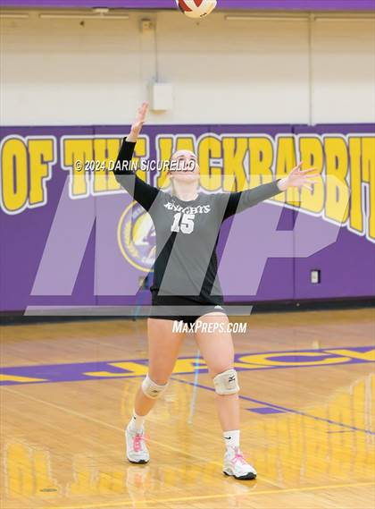 Thumbnail 3 in Trivium Prep vs Scottsdale Christian Academy  (AIA 2A Division Semifinal) photogallery.