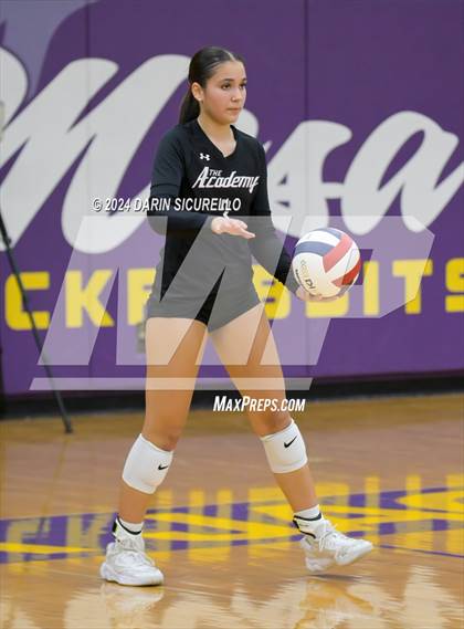 Thumbnail 2 in Trivium Prep vs Scottsdale Christian Academy  (AIA 2A Division Semifinal) photogallery.