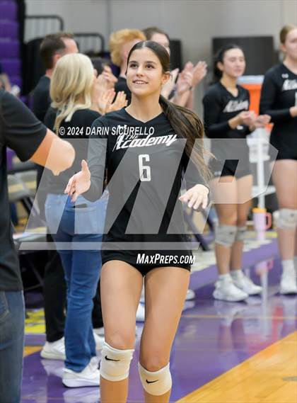 Thumbnail 2 in Trivium Prep vs Scottsdale Christian Academy  (AIA 2A Division Semifinal) photogallery.