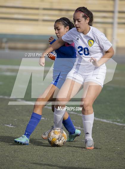 Thumbnail 2 in Poly vs University (Los Angeles Valley College Tournament) photogallery.