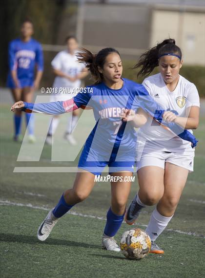 Thumbnail 2 in Poly vs University (Los Angeles Valley College Tournament) photogallery.