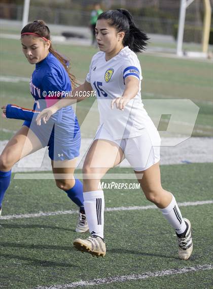 Thumbnail 3 in Poly vs University (Los Angeles Valley College Tournament) photogallery.