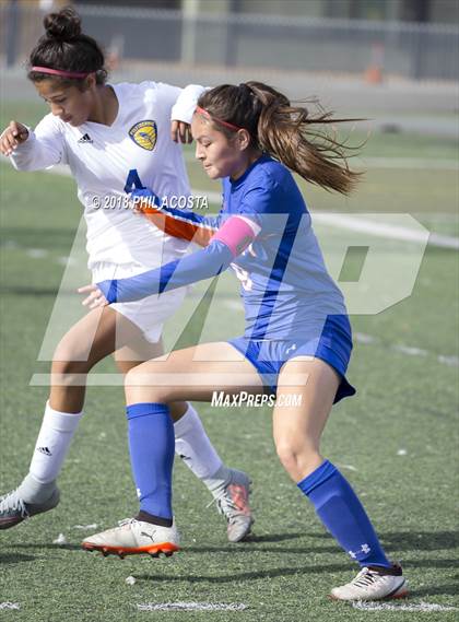 Thumbnail 3 in Poly vs University (Los Angeles Valley College Tournament) photogallery.