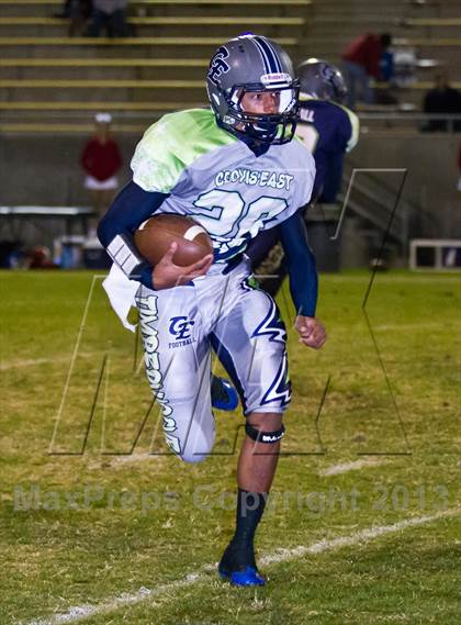Thumbnail 2 in Buchanan vs. Clovis East photogallery.