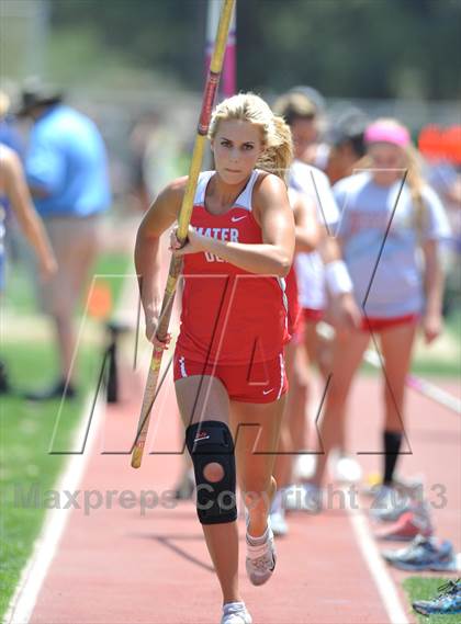 Thumbnail 1 in CIF SS Track and Field Finals (Girls Pole Vault) photogallery.