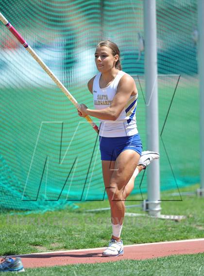 Thumbnail 3 in CIF SS Track and Field Finals (Girls Pole Vault) photogallery.