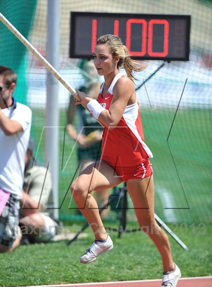 Thumbnail 3 in CIF SS Track and Field Finals (Girls Pole Vault) photogallery.