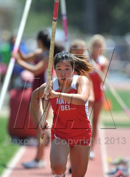 Thumbnail 1 in CIF SS Track and Field Finals (Girls Pole Vault) photogallery.