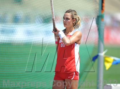Thumbnail 1 in CIF SS Track and Field Finals (Girls Pole Vault) photogallery.